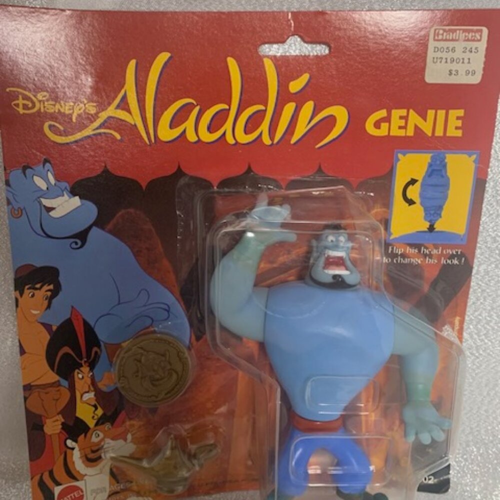 DISNEY'S ALADDIN GENIE ACTION FIGURE 1993 NEW